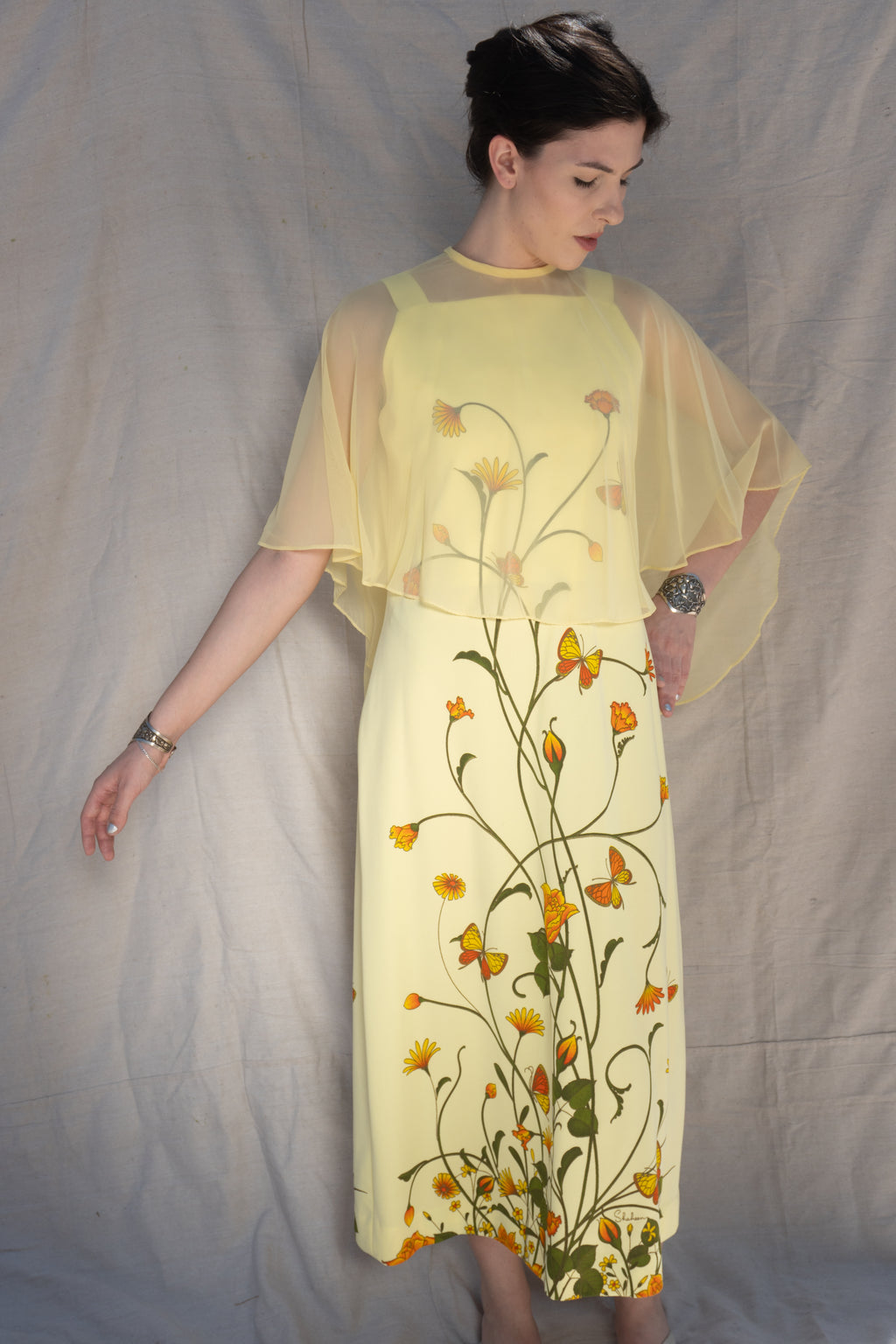 Alfred Shaheen Butterfly Dress