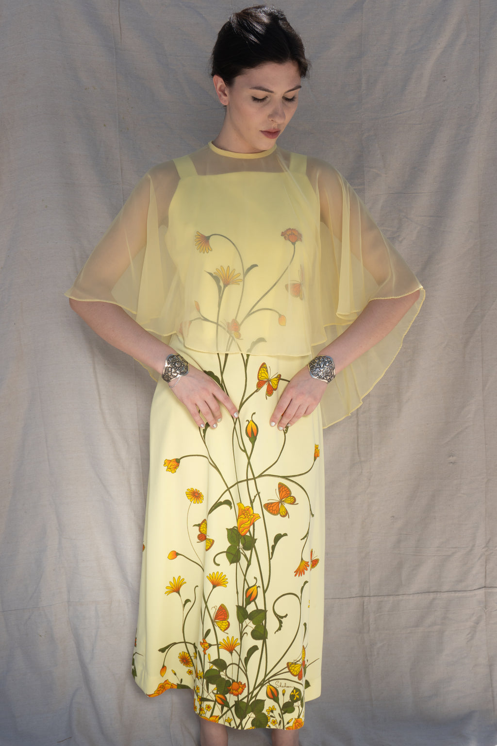 Alfred Shaheen Butterfly Dress