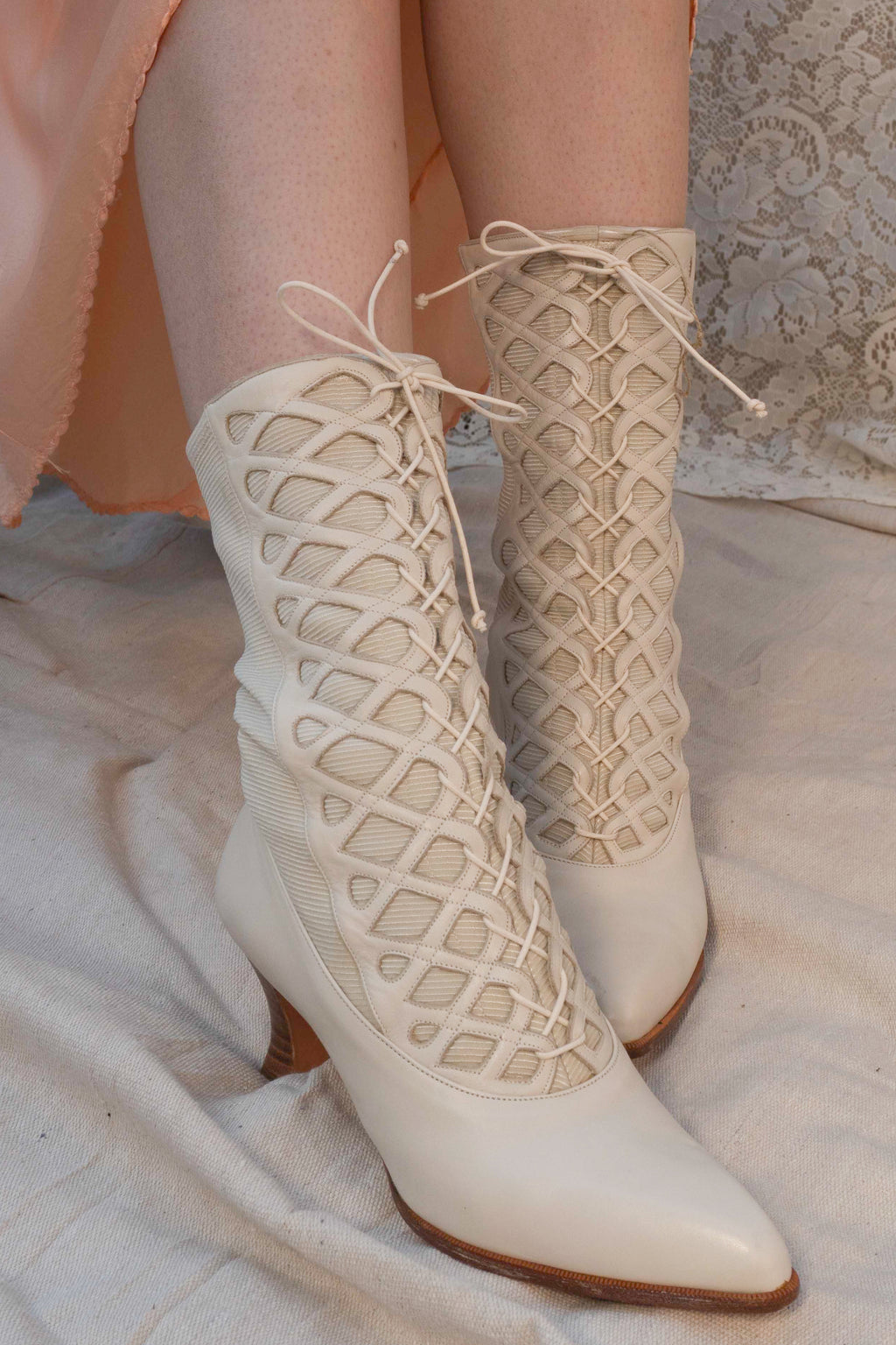 Stewart Weitzman Victorian Style Boots